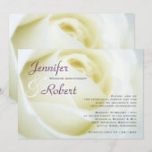 Huwelijksjubileum Uitnodiging (Voorkant / Achterkant)