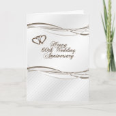 Huwelijksjubileumkaart 60 jaar getrouwd kaart (Voorkant)