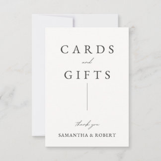 Huwelijkskaarten en -cadeauschild