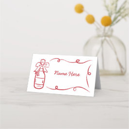 Huwelijkskaarten Namen Whimsical Hand getekend