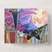 Huwelijkskatten All In One Uitnodiging (Achterkant)