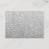 Huwelijkslied Verzoek Modern Zilver Cassette-inzet Informatiekaartje (Achterkant)