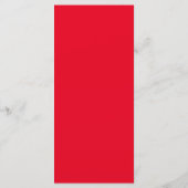 Huwelijksmenu's Menu (Achterkant)