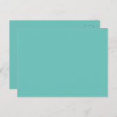 Huwelijksmenu's Uitnodiging Briefkaart (Voorkant / Achterkant)