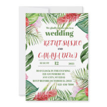 Huwelijksontwerp met bloemen in warme kleuren