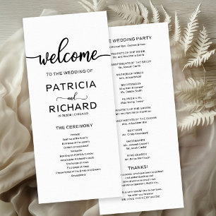 Huwelijksorde van de Dienst Ceremonie Programma