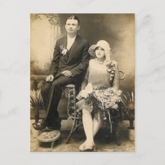 HUWELIJKSPAAR #56 BRIEFKAART