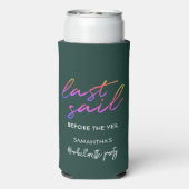 Huwelijkspartij Script Modern Type Groen (Seltzer Achterkant)