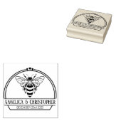 huwelijkspartner 	rubberstempel (Gestempeld)