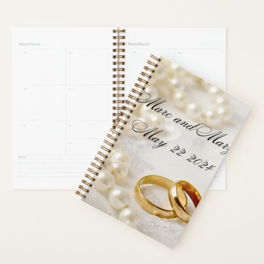 Huwelijksplanner aanpasbaar planner (Display)