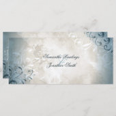 Huwelijksprogramma - Elegant gebladerte & werveli Programma (Voorkant / Achterkant)