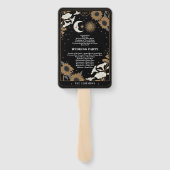 Huwelijksprogramma Hand Fan Tarot Sun Moon Spirits Handwaaier (Achterkant)