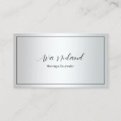 huwelijksraadsman visitekaartje (Voorkant)