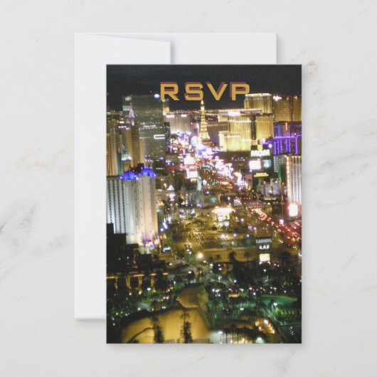 Huwelijksreceptie RSVP Las Vegas (Voorkant)