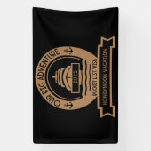 Huwelijksreis Cruise Spandoek (Verticaal)