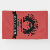 Huwelijksreis Cruise Spandoek (Horizontaal)