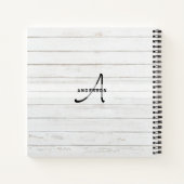 Huwelijksreis EMMERLIJST Aandenken Oude Rozen Notitieboek (Achterkant)