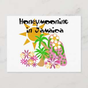 Huwelijksreis in Jamaica Briefkaart