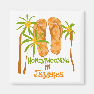 Huwelijksreis in Jamaica Magnet Magneet