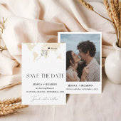Huwelijksreis Thema Save the date