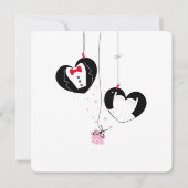 Huwelijkssymbolen hangend. Bruid bruidegom (Voorkant)