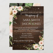 huwelijksuitnodiging kaart (Voorkant / Achterkant)