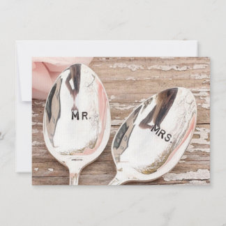 huwelijksuitnodiging of -acceptatiekaart kaart