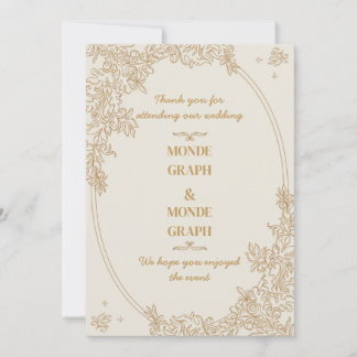 Huwelijksuitnodigingen Art Kaart