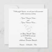 Huwelijksuitnodigingen Gay Pride Kaarten voor deze (Achterkant)