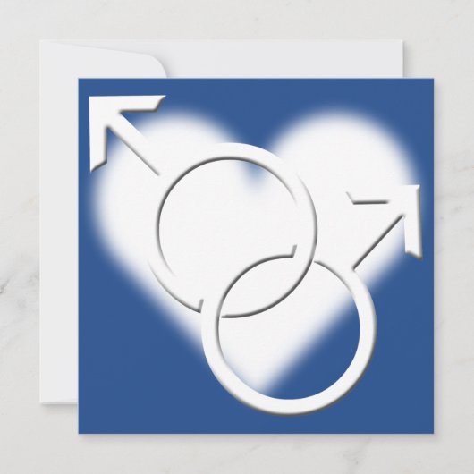 Huwelijksuitnodigingen Gay Pride Kaarten voor deze (Voorkant)