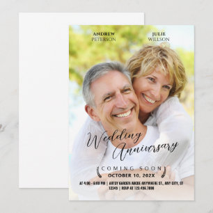 Huwelijksverjaardag fotofilm film poster kaart