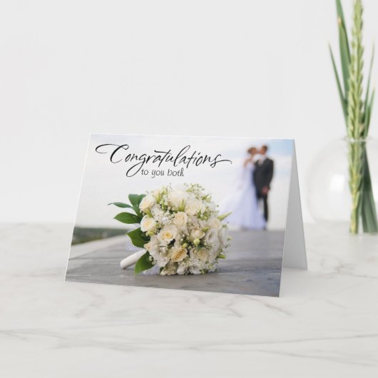 Huwelijkswensen Kaart (Voorkant)