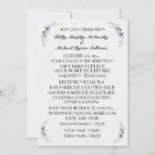 Huwelijkszegening uitnodiging (Achterkant)