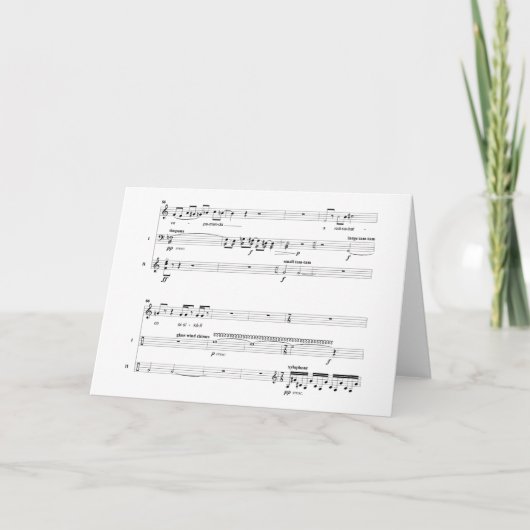 Huwuld Nyui Carte pour notes Blank (Devant)