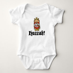 HUZZAH! King Arthur baby bodysuit shirt