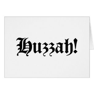 Huzzah! {Medieval Typografie}