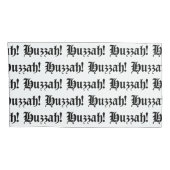 Huzzah! {Medieval Typografie} Kussensloop (Achterkant-Rechts)