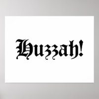 Huzzah! {Medieval Typografie}