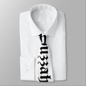 Huzzah! {Medieval Typografie} Stropdas (Gebonden)