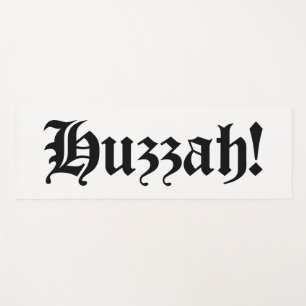 Huzzah! {Medieval Typografie} Yogamat