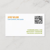 HVAC Airconditioning Aangepaste QR Visitekaartje (Achterkant)