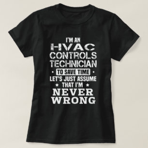 HVAC-controletechnicus T-shirt