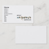 HVAC Genius Visitekaartje (Voorkant / Achterkant)
