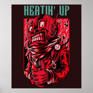 HVAC HEATIN UP POSTER