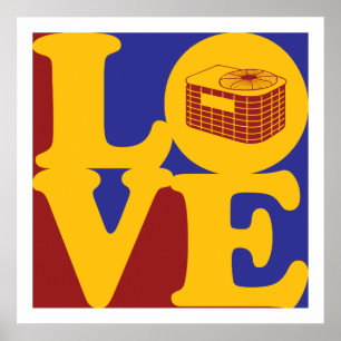 HVAC Love Poster