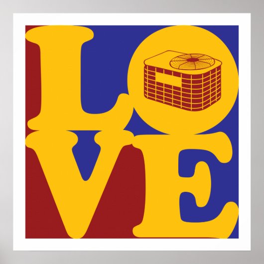 HVAC Love Poster (Voorkant)