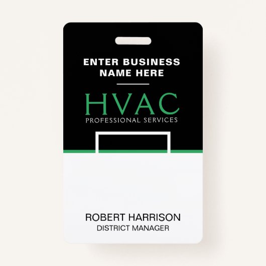 HVAC-medewerker Badge (Voorkant)