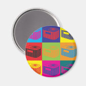HVAC Pop Art Magneet (Voorkant / Achterkant)