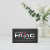 HVAC-services Visitekaartje (Staand voorkant)