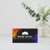 HVAC Slogans Visitekaartjes (Staand voorkant)
